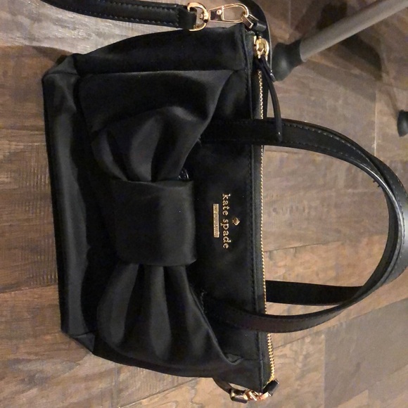 Black Kate Spade Purse- Rarely Worn, Like New - Picture 1 of 4